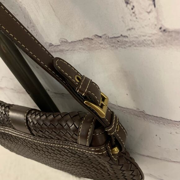 Ann Taylor Loft Women's Small Weave Shoulder Bag - Picture 3 of 8